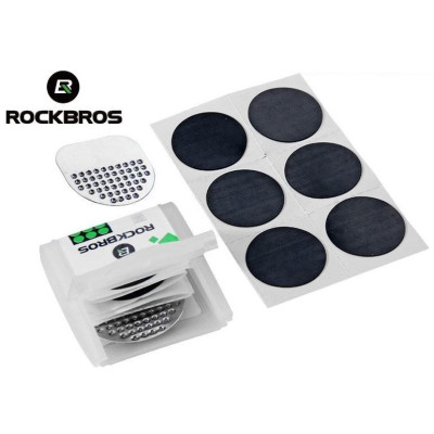 Záplata RB samolepiace s rašpľou, 6 ks/sada