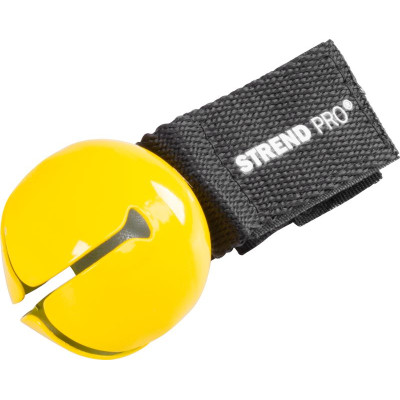 Plašič - odpudzovač na medvede - rolnička, žltý prívesok