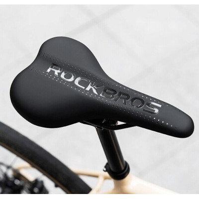 Sedlo RockBros ergonomické bez zámku, čierne