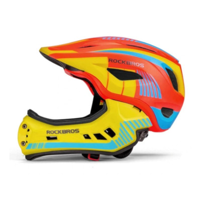 Prilba, RB oranžová s farebnou potlačou, veľ. S