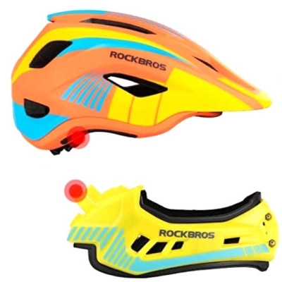 Prilba, RB oranžová s farebnou potlačou, veľ. S