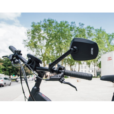 Zrkadlo spätné ZÉFAL Espion E80 ľavé s uchytom na riadidla.