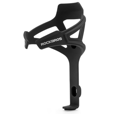 Košík na fľašu RB dural, čierny