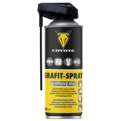 Mazivo-COYOTE grafit - sprej 400ml