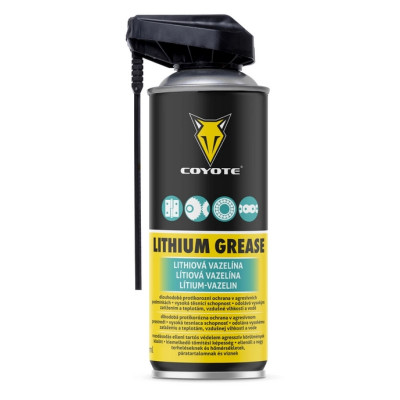 Mazivo-COYOTE líthiová vazelína - sprej 400ml