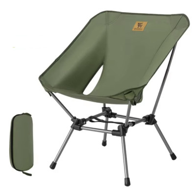 Kempingová skladacia stolička RockBros, zelená