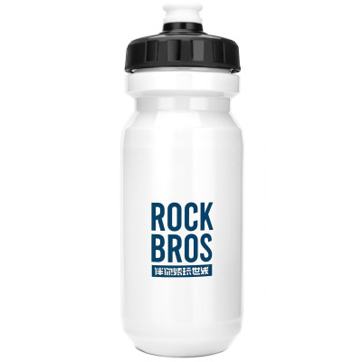 Cyklofľaša RockBros, polypropylén, 600 ml, biela