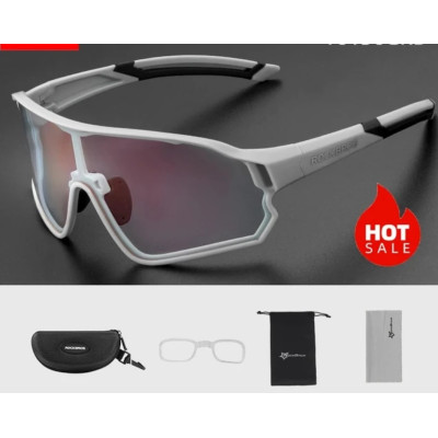 Okuliare Rockbros, fotochromatické, sivo/čierne