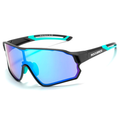 Okuliare RB, čierno/zelené