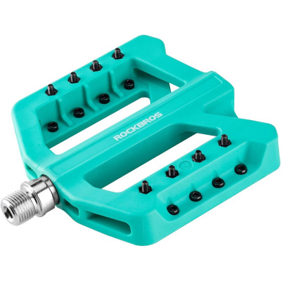 Pedál RockBros, PL,LSL Flat, nylon, 9/16,zelený