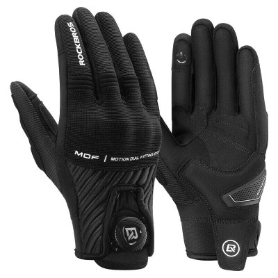 Rukavice RockBros zateplené cyklistické, veľ.L