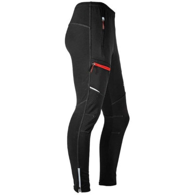 Cyklistické zimné nohavice RB, veľ.3XL, vodotesné, čierne