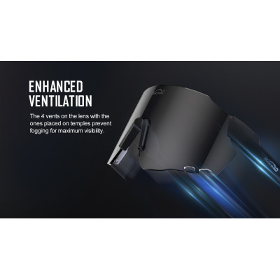 Okuliare Magicshine, fotochromatické, rada WINDBREAKER, čierno/modré