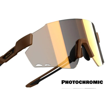 Okuliare Magicshine, fotochromatické, rada WINDBREAKER, hnedo/čierné