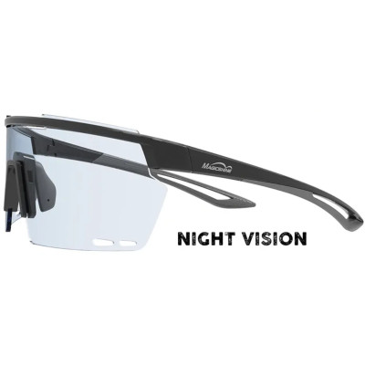 Okuliare Magicshine, nočné videnie, rada Rouler, čierno/sivé