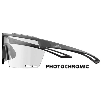 Okuliare Magicshine, fotochromatické, rada Rouler, čierne