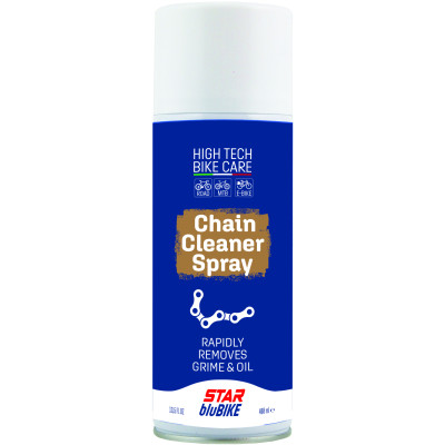 STAR bluBIKE Chain Cleaner, odmasťovač, sprej 400 ml