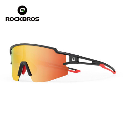 Okuliare Rockbros, detské, čierno/červené