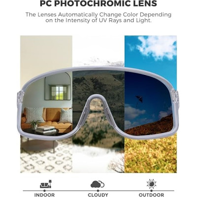 Okuliare Rockbros, fotochromatické