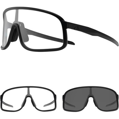Okuliare Rockbros, fotochromatické, čierne