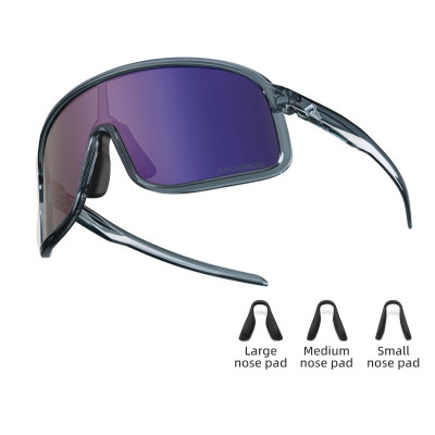 Okuliare Rockbros, tmavosivé