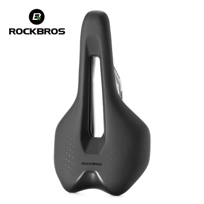 Sedlo RockBros s otvorom, ergonomické, bez zámku,čierne