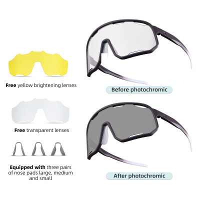 Okuliare Rockbros, fotochromatické