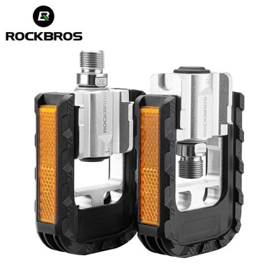 Pedál RB, skladací oska 9/16, dural/plast