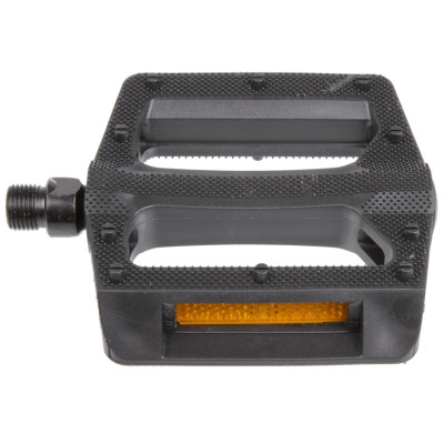 Pedál platforma,plast valivý, čierny, 9/16