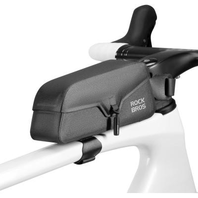 Taška RockBros na rám, vodotesná, magnetická, 0,9L čierna
