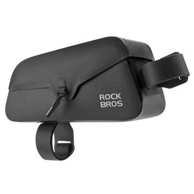 Taška RockBros na rám, vodotesná, magnetická, 0,9L čierna