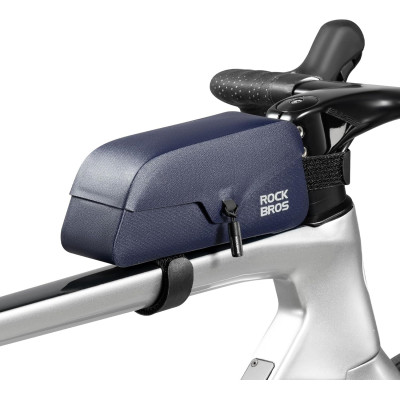 Taška RockBros na rám, vodotesná, magnetická, 0,9L modrá