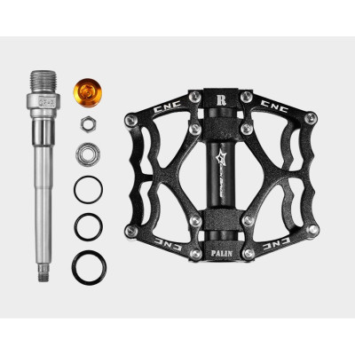 Pedál RB, PL,LSL Flat Al, 9/16, čierny