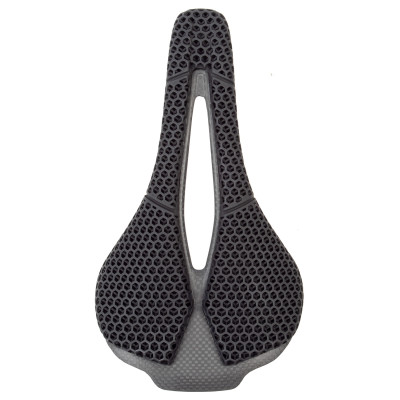 *Sedlo 3D Carbon s otvorom, bez zámku, čierne