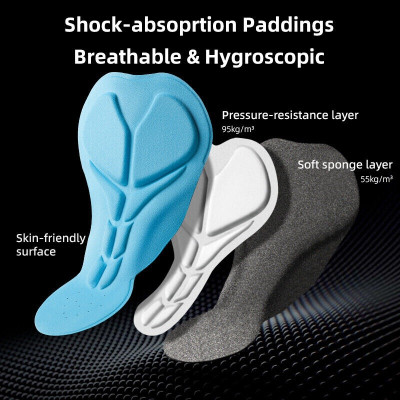 Cyklistická RockBros spodná bielizeň/kraťasy, veľ.XL, pánske