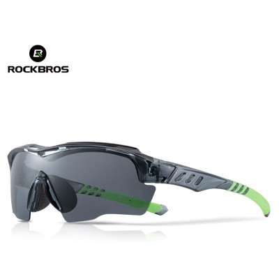Okuliare Rockbros, čierno/zelené