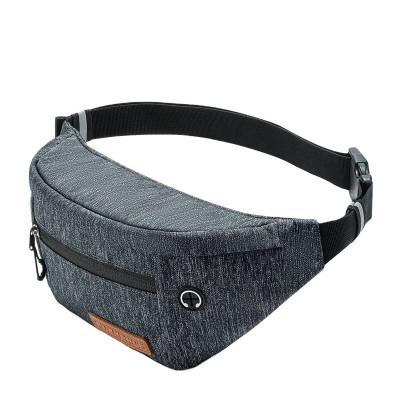 Taška RB cez rameno, na pás, sivá