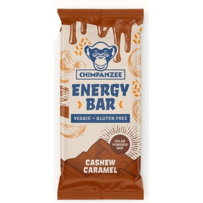 Energetická tyčinka Chimpanzee kešu a karamel vegan,55g