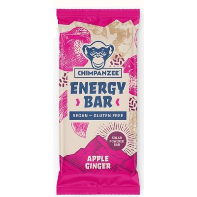 Energetická tyčinka Chimpanzee jablko a zázvor vegan,55g