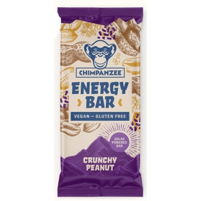 Energetická tyčinka Chimpanzee chrumkavé arašidy vegan,55g