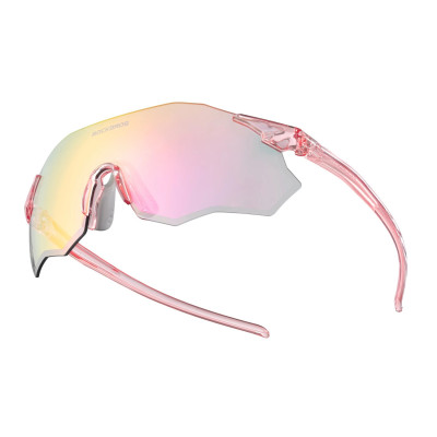 Okuliare Rockbros, fotochromatické,ružové