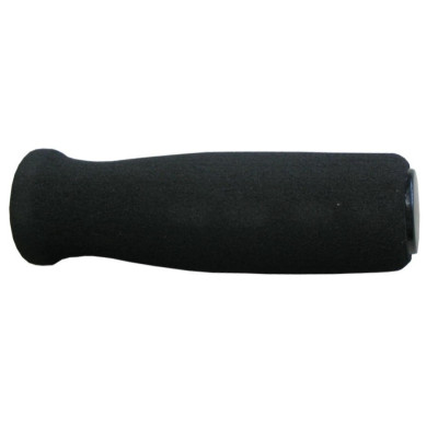 Rukoväť penová, tvrdá zmes, 120 mm, čierna