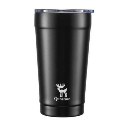 Pohár RockBros termo nerezový, 480 ml, čierny