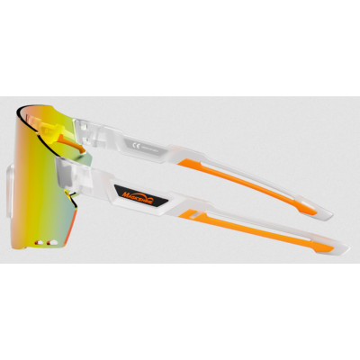 Okuliare Magicshine, rada WINDBREAKER, bielo/oranžové