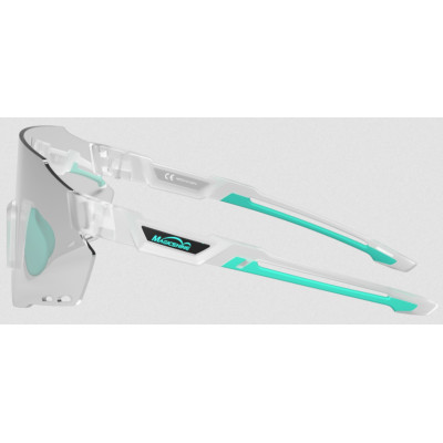 Okuliare Magicshine, fotochromatické, rada WINDBREAKER, bielo/zelené