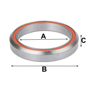 Ložisko hl.zloženia, 40x52x8 mm, CB-790