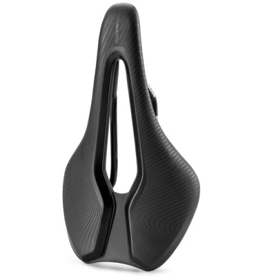 Sedlo RockBros s otvorom, bez zámku, nylon, čierne