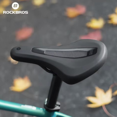 Sedlo detské RockBros, ergonomické, čierne