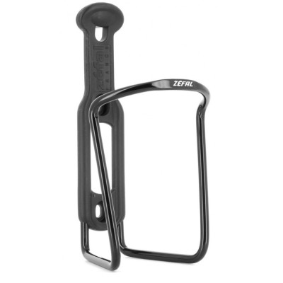 Košík na fľašu ZÉFAL, dural/plast, čierny