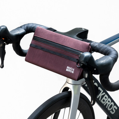 Taška RB na riadidlá, 1,3l, bordová